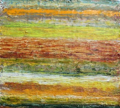 Inizio autunno – Dipinto astratto in acrilico con texture – Colori intensi – Contemporaneo – Moderno