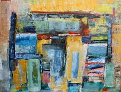 Energia e stelle - Dipinto acrilico astratto - Colori vivaci - Contemporaneo - Moderno