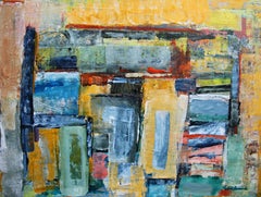Energia e stelle - Dipinto acrilico astratto - Colori vivaci - Contemporaneo - Moderno