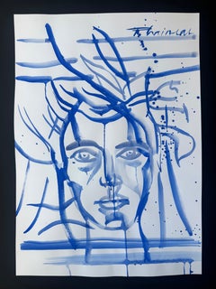 „The Garden Within No. 2“ – Unterwasser-Originalwerk zeitgenössischer Kunst, Tempera