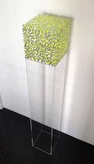 "CORAL", steel sculpture, inspired by brain coral forms