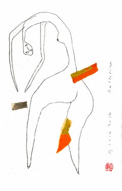 Serge Bloch, original work on paper, Ballerina