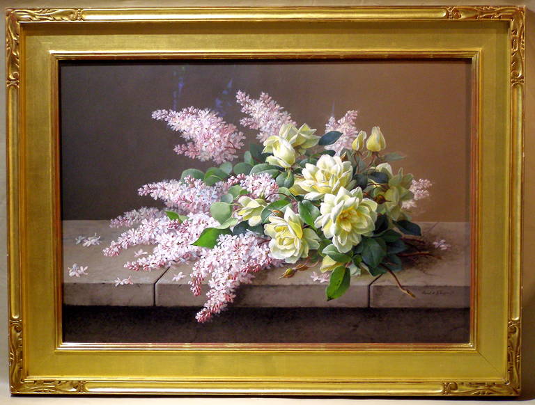 Raoul Victor Maurice Maucherat de Longpré (1843-1911). Nasce a Lione, in Francia, da una famiglia legata alla pittura floreale. Suo padre, Jean Antoine, decorò ventagli ed espose nature morte floreali a Parigi e Lione. Raoul ha iniziato a disegnare