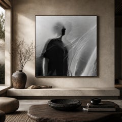 Aporia II – abstrakte, figurative Schwarz-Weiß-Kunstfotografie, Auflage: 10