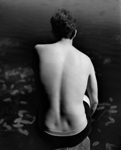 Estate a Labanoras - fotografia artistica in bianco e nero di una figura maschile, E.d.20