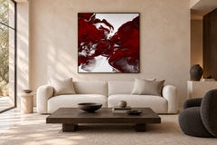Blooms in Red - abstract analog colour photography, limited edition of 10