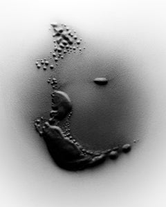 Sandstill n. 4 – fotografia astratta in bianco e nero con sabbia, edizione limitata a 20 copie