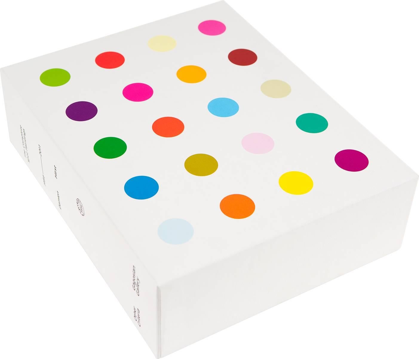 The Complete Spot Paintings is the first and most significant documentation of Damien Hirst’s iconographic spot paintings and this comprehensive publication spans his career. Every spot painting Hirst has produced is included in this substantial