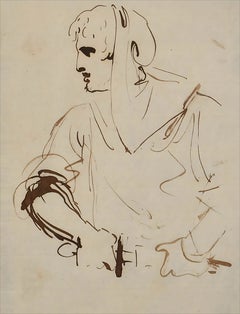 William Lock the Younger (1767–1847) – A Classical Soldier Drawing His Sword