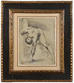 GUERCINO (1591–1666) – Large Double-Sided Drawing, circa 1620