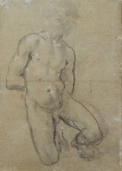 GUERCINO (1591–1666) – Large Double-Sided Drawing, circa 1620