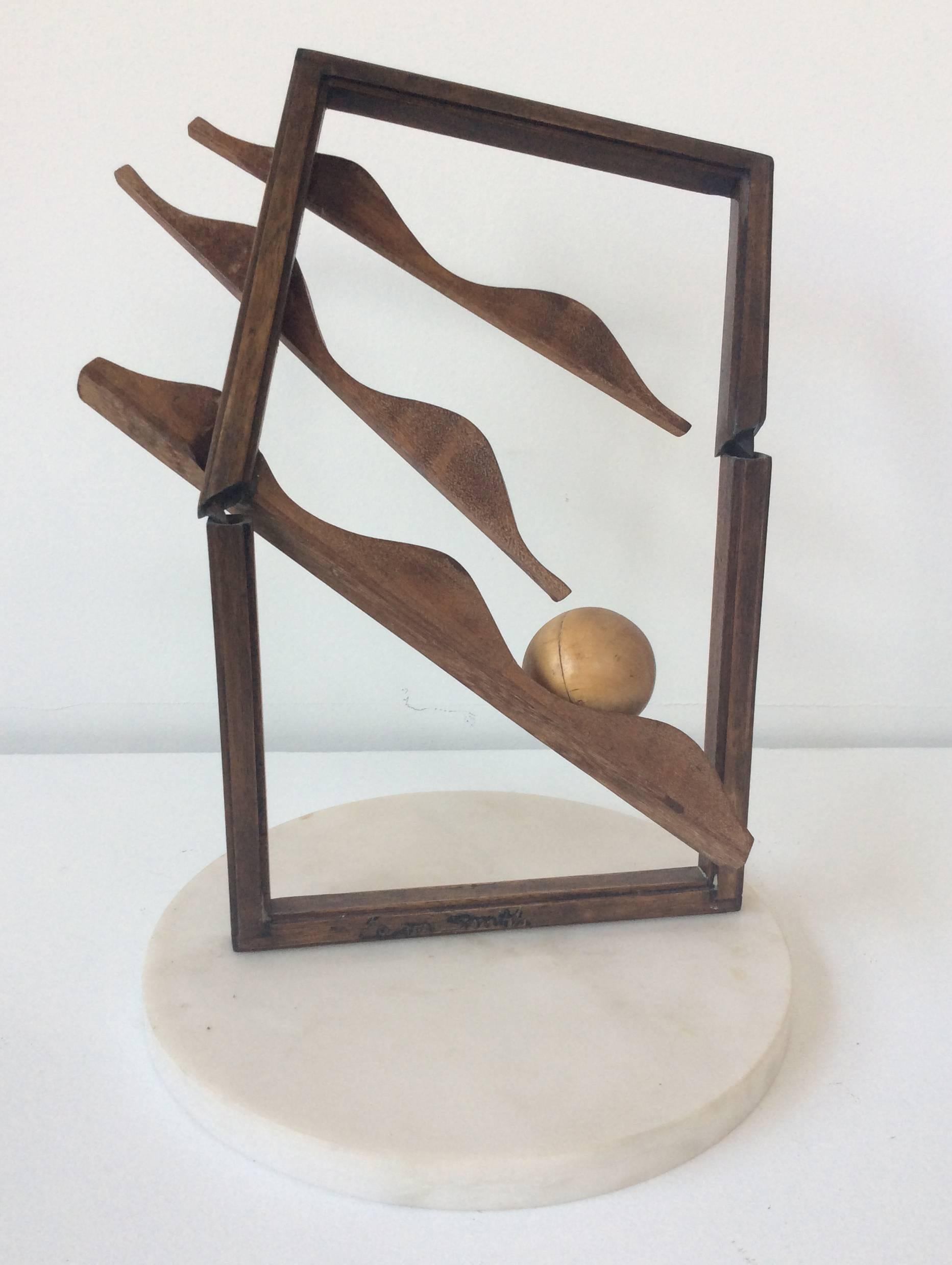 small abstract sculptures