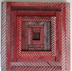 Red Herring (Abstract 3-D Wall Sculpture)