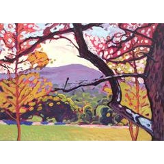 The Great Lawn, Olana (Colorful Fauvist Style Hudson Valley Landscape Painting) 5