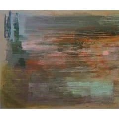 Sayan Terrace (Contemporary Abstract Painting on Raw Linen) 9