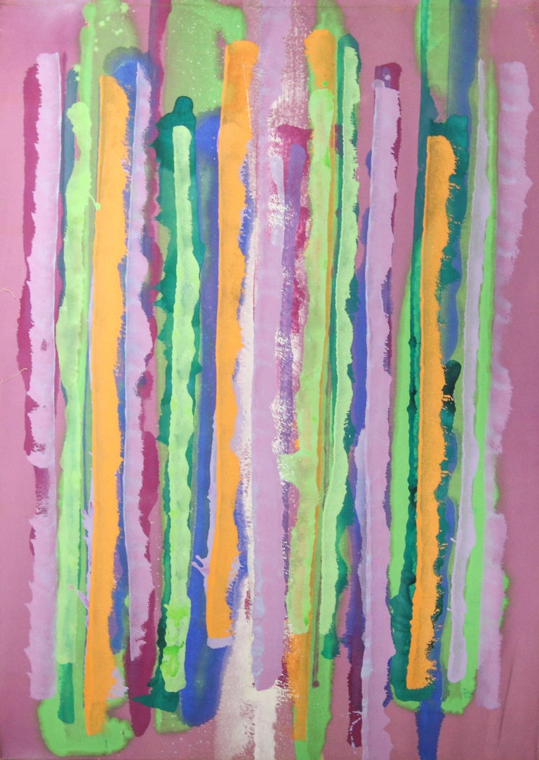 Abstract Stripe Painting - Top Painting Ideas