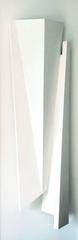 It's Raining Here I Wish I Had an Umbrella (Minimalist White Wall Sculpture) 5