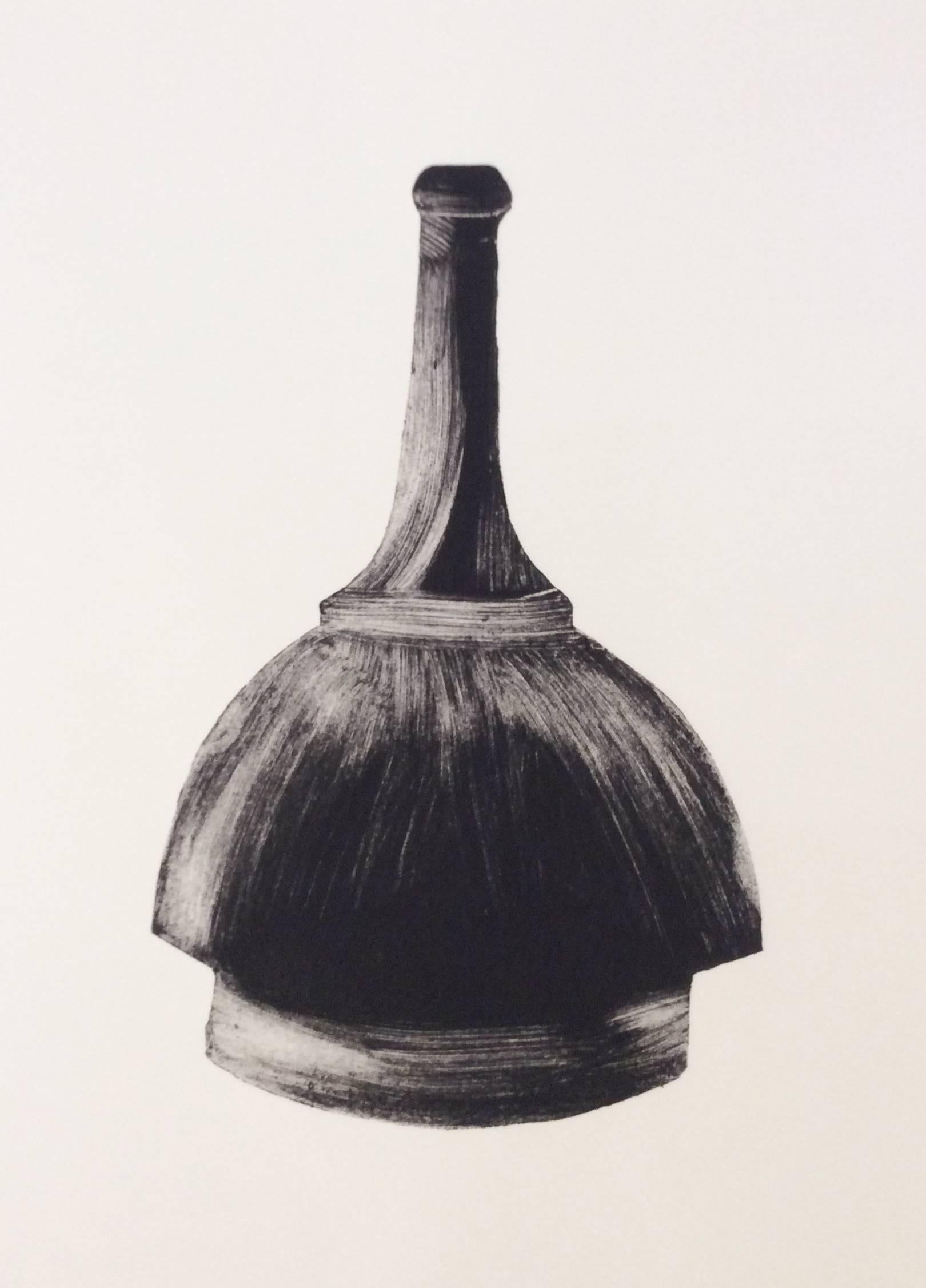 Morandi Series II - Cruet, 2017
Giclee print on archival paper
23.25 x 16.75 x .07 inches
Signed on reverse
Ed. 1/10

This listing is available from Carrie Haddad Gallery, based in Hudson, NY.

This black and white giclée print evokes rustic