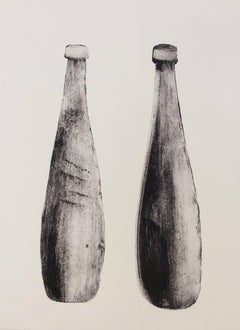 Bottles (Giclée B&W Still-Life Print)