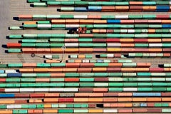 Trailer Yard, Port of Tacoma, Washington (Industrial Aeiral Photograph)