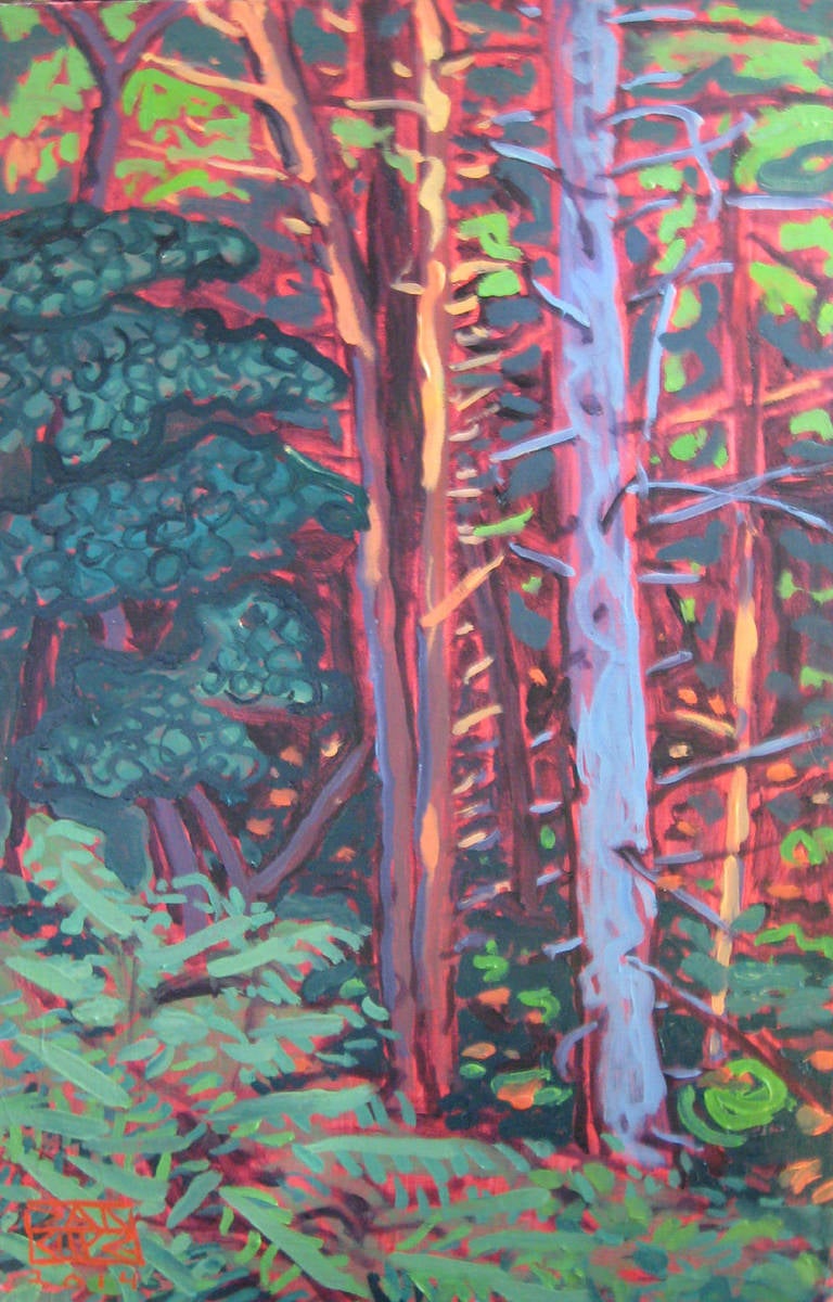 Deep Woods - Painting by Dan Rupe