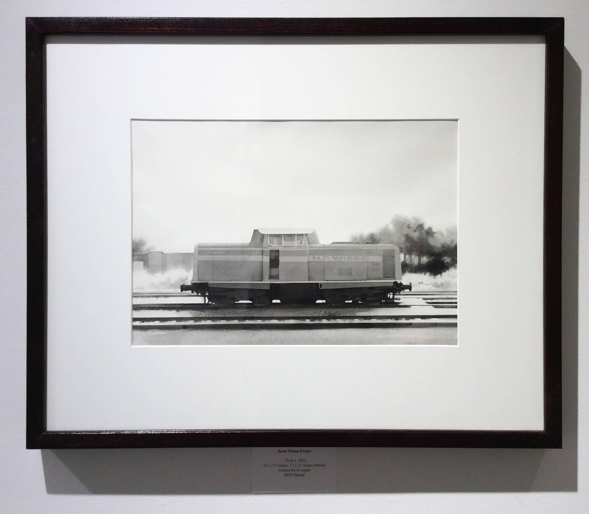 Train I - American Realist Art by Scott Nelson Foster
