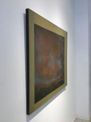 Inauguración n.º 50 (Pintura abstracta de paisaje sobre lienzo en estilo romántico)