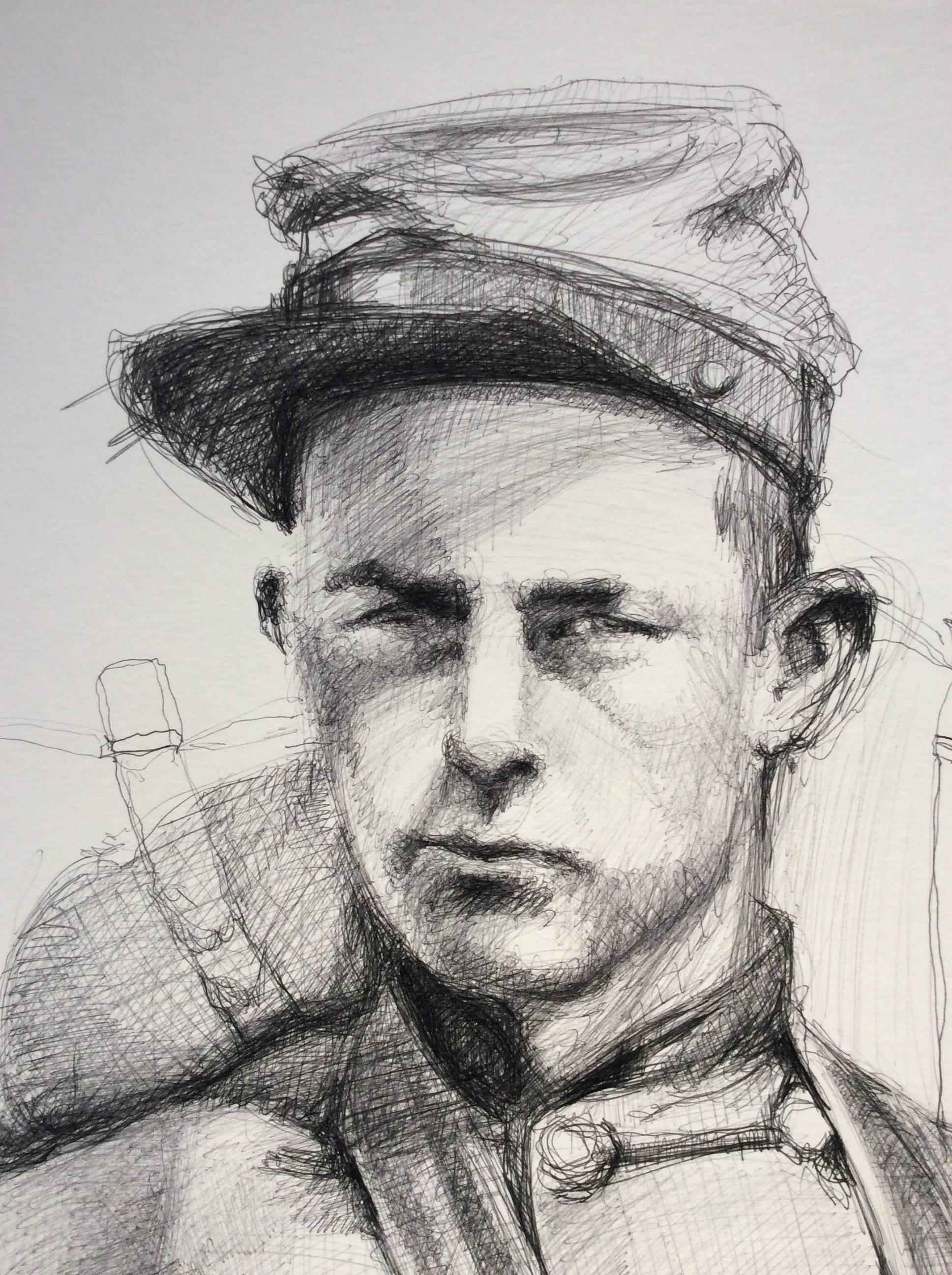 civil war soldier sketch