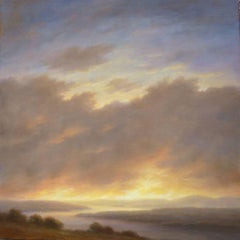 Revelation I (Hudson Valley Landscape Oil Painting in Hudson River School Style)