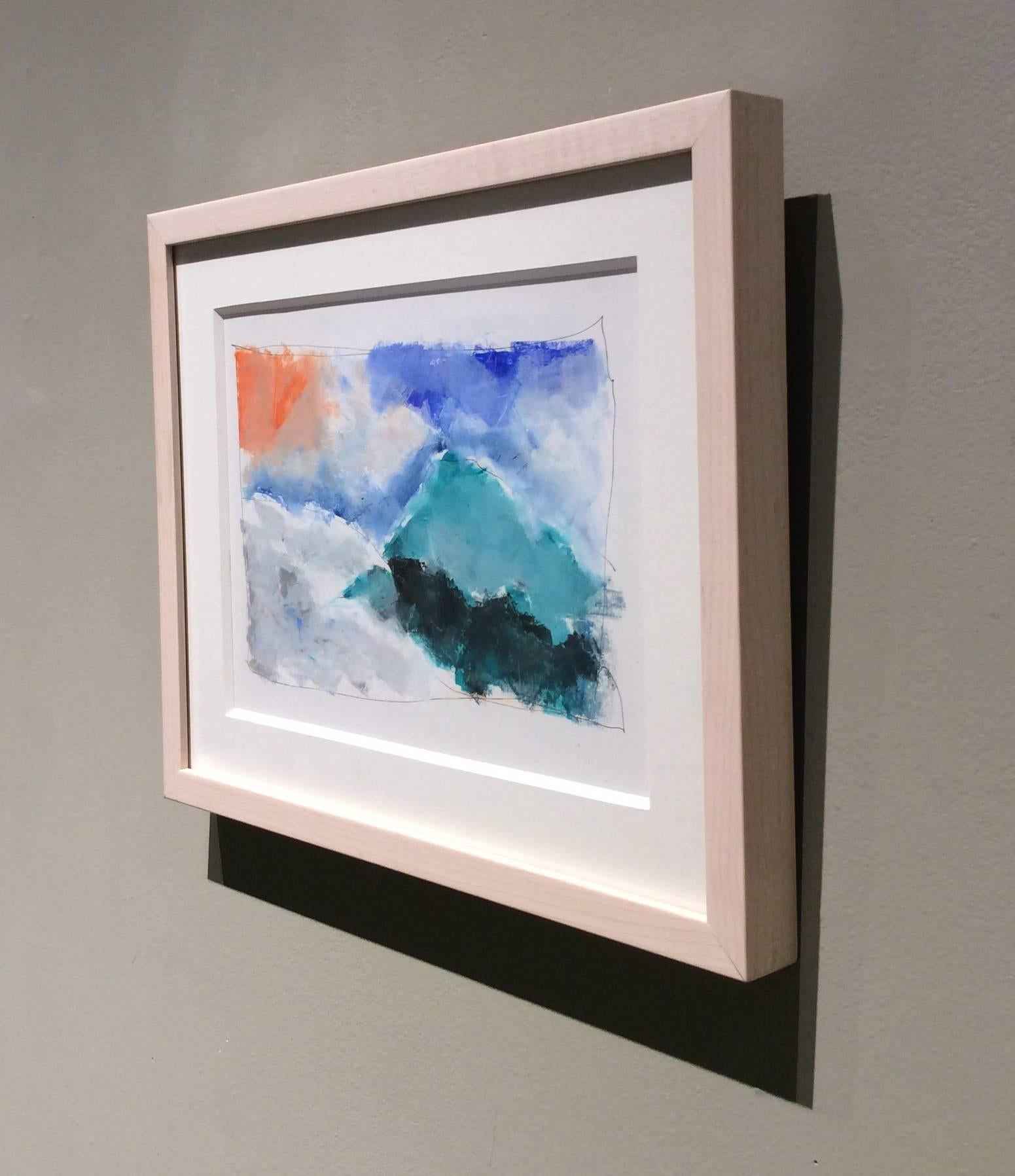 Pastel on paper
Paper size is 5 x 7 inches
10 x 13 inches framed in white stain wood molding, 8 ply mat, non-reflective glass

Vince Vella’s landscapes are the work of a spontaneous painter obsessed with his mantra of “Rock, Sea, and Sky”. This