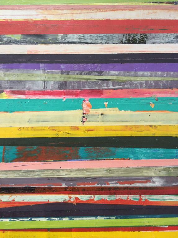 Vincent Pomilio - 98 Horizon Lines (Modern Colorful Abstract Painting ...