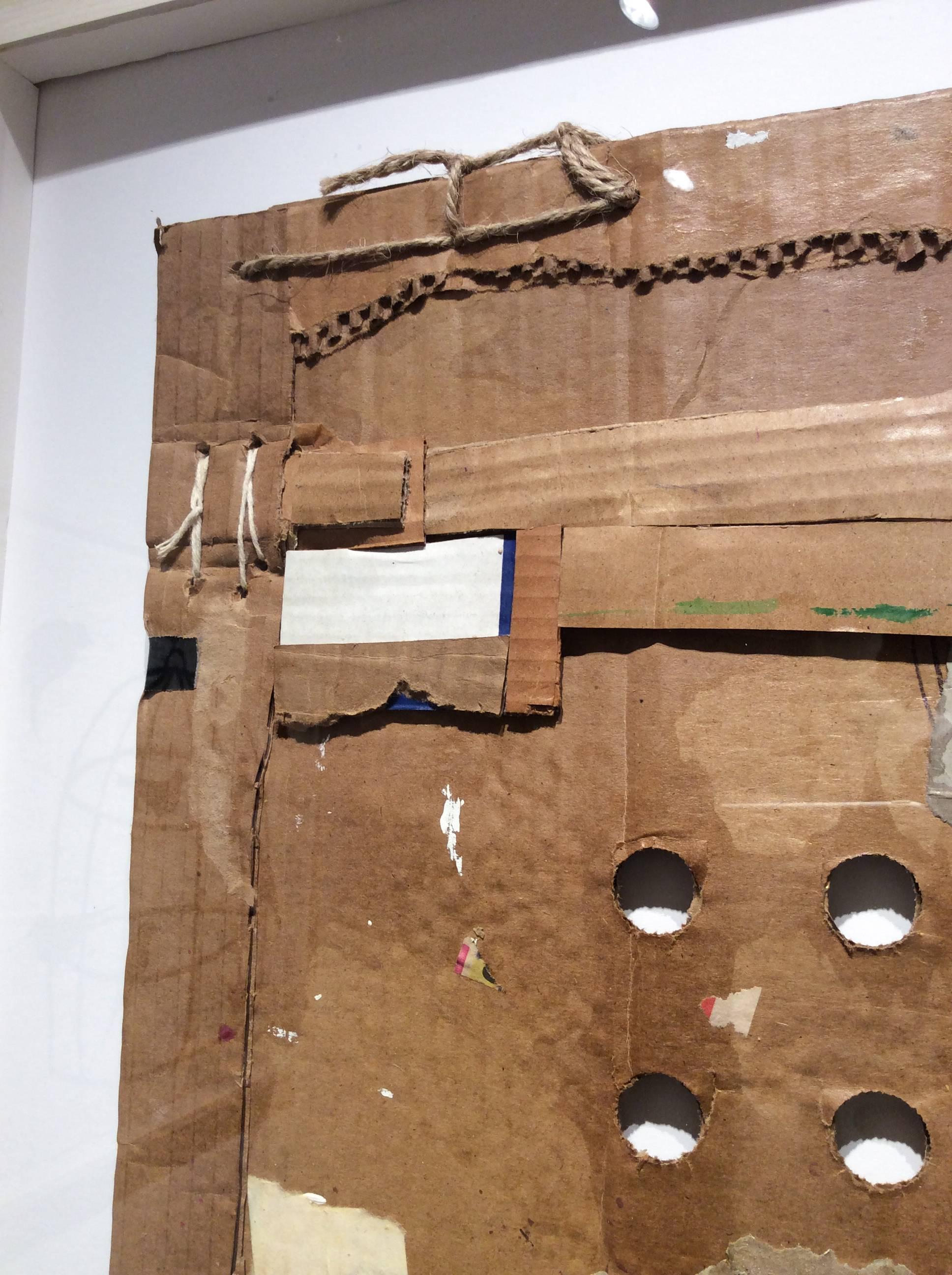 Upstate (marron) : Construction de cartons mixtes contemporains avec cordes 1