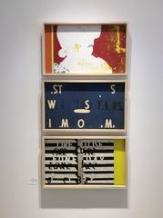 Corner Store (Colorful Horizontal or Vertical Triptych of Old Storefront Vinyl)