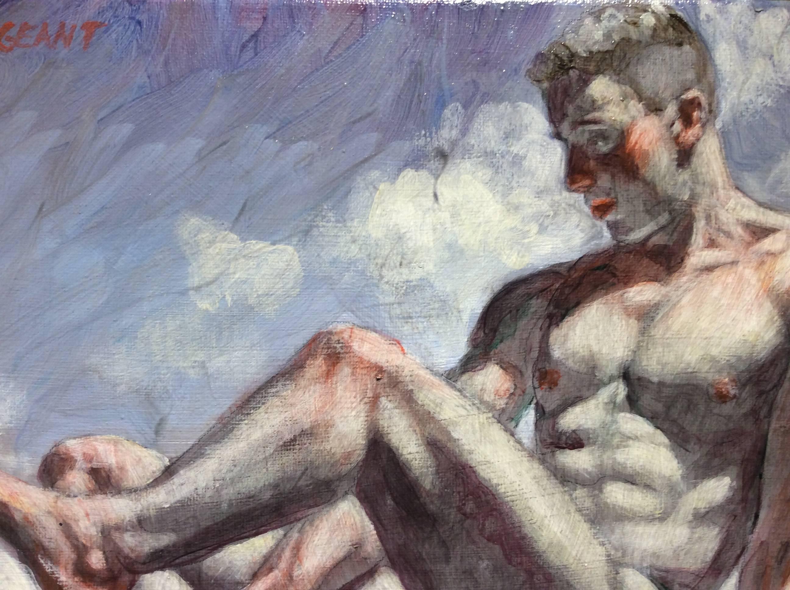 painted nude men