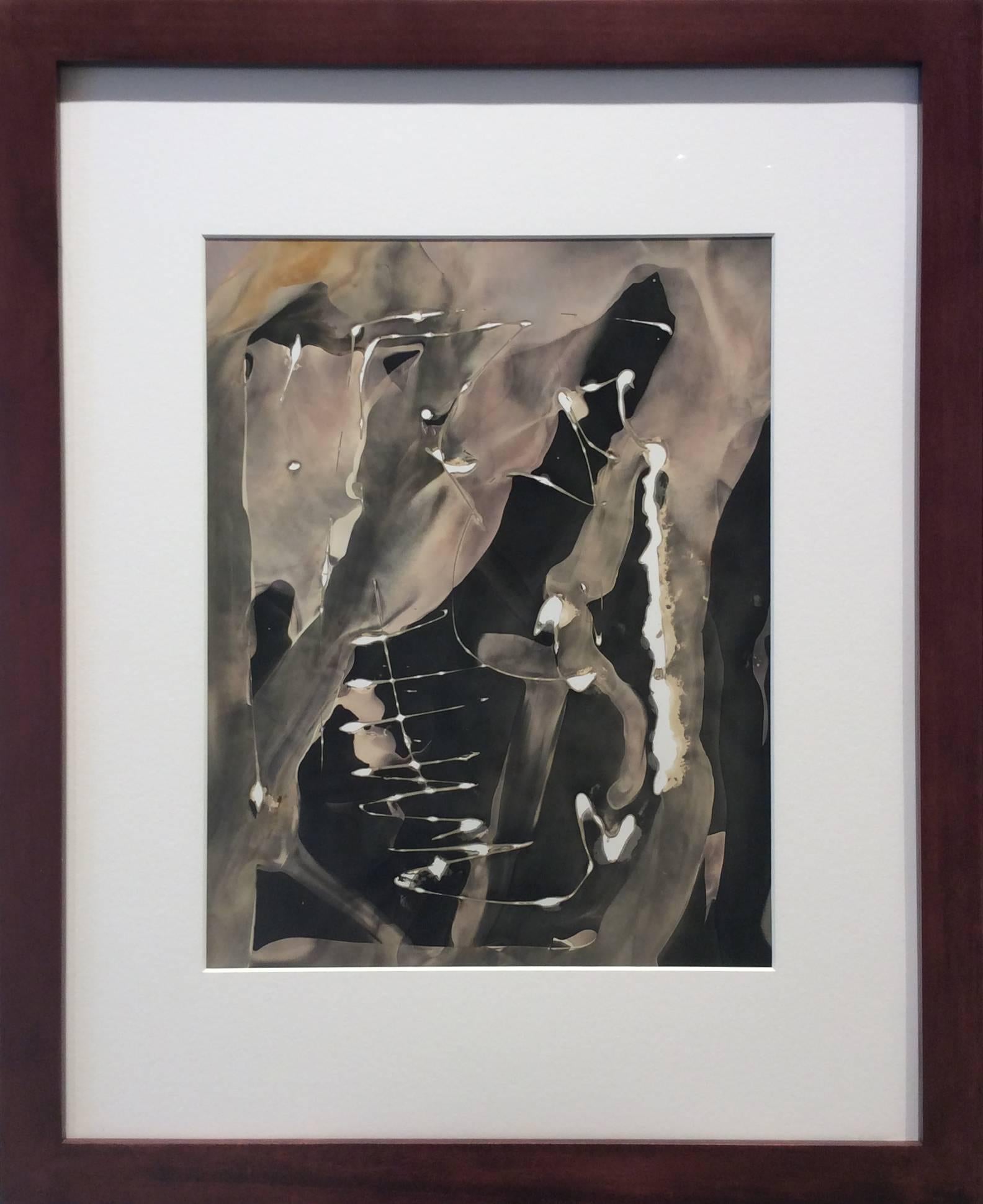 In memoria di #12 (Monoprint astratto) - Photograph di Birgit Blyth
