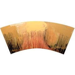 Dreamer (Contemporary, Abstract Painting in Earth Toned Brown Palette) 5