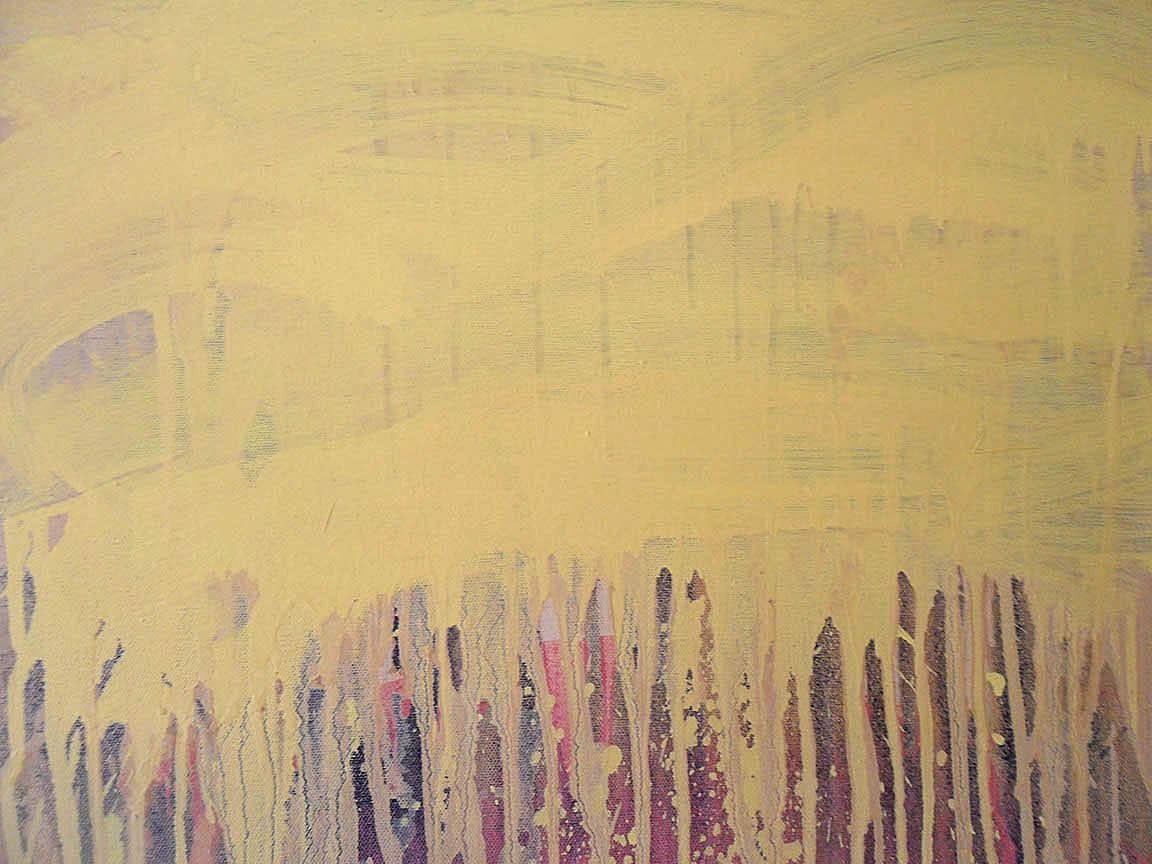 Dreamer ( zeitgenössische, abstrakte Malerei in brauner, erdfarbener Palette) – Painting von Christopher Engel