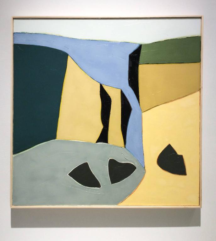 Corinne Robbins Withered Tree Abstract Minimalist Landscape