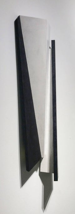 It's Raining Here, I Wish I Had an Umbrella With Me (White Minimalist Sculpture)