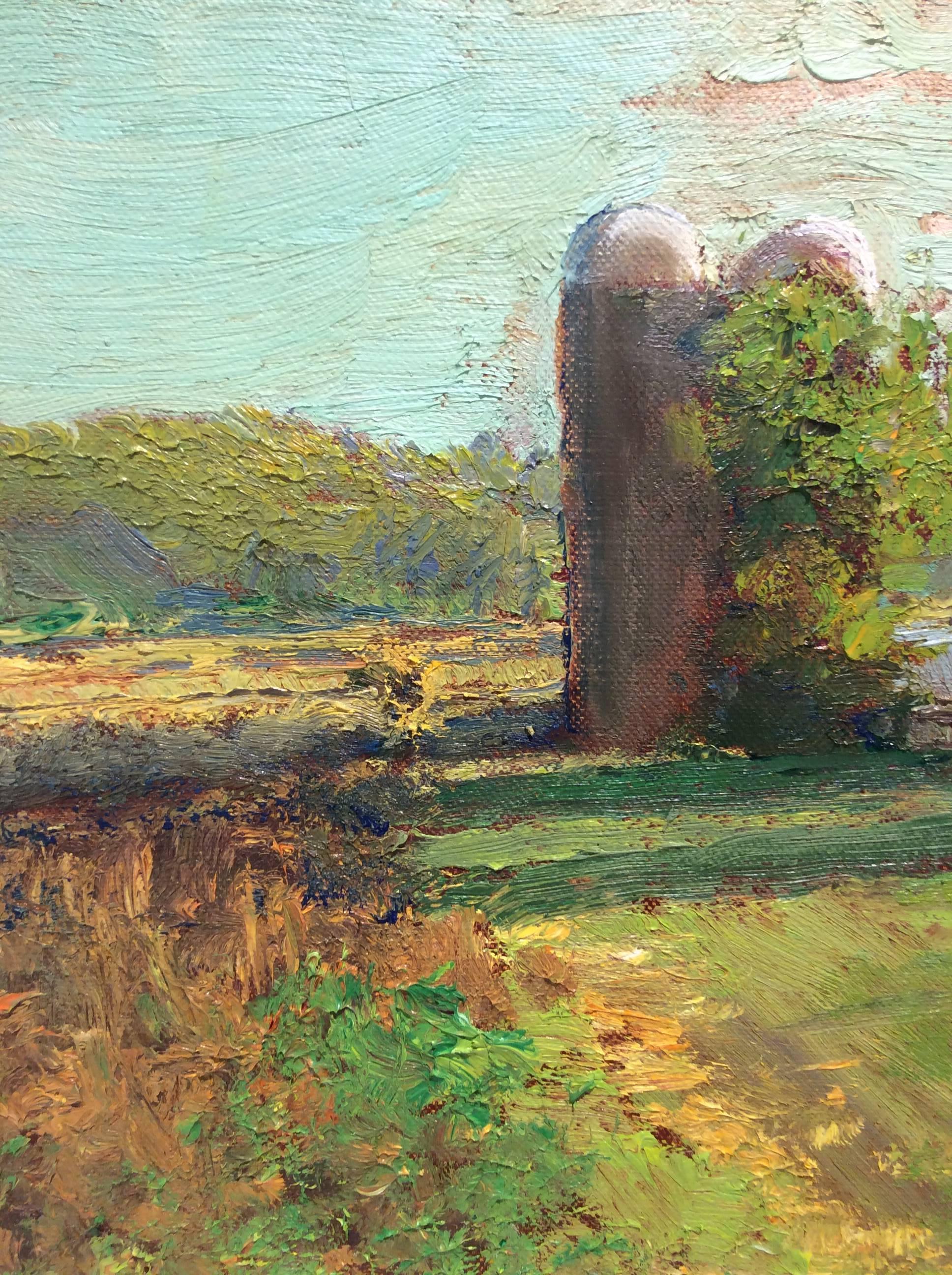 country farm landscape painting