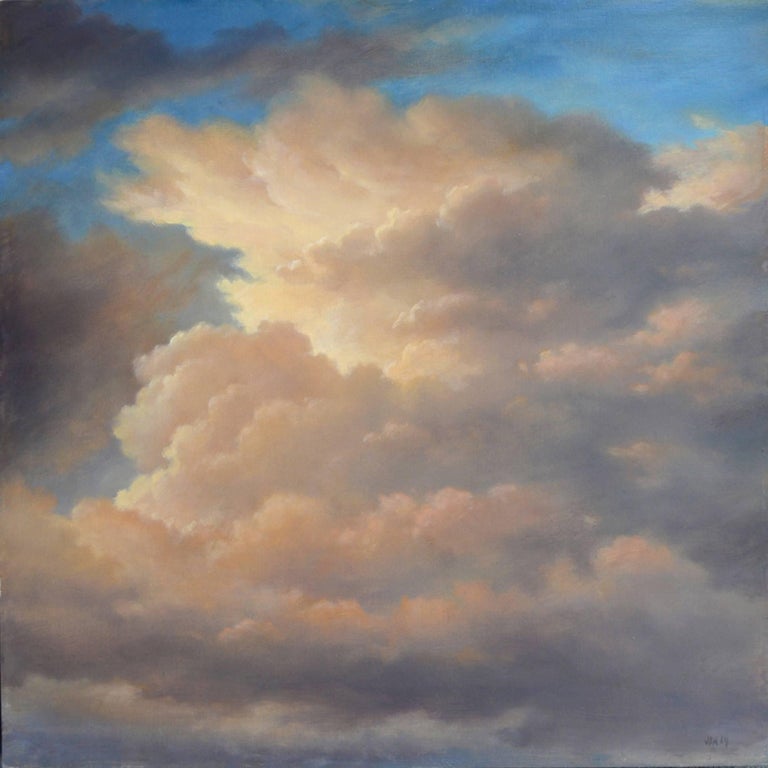 Jane BloodgoodAbrams Cloud Icon XVI LuministStyle Oil Painting of
