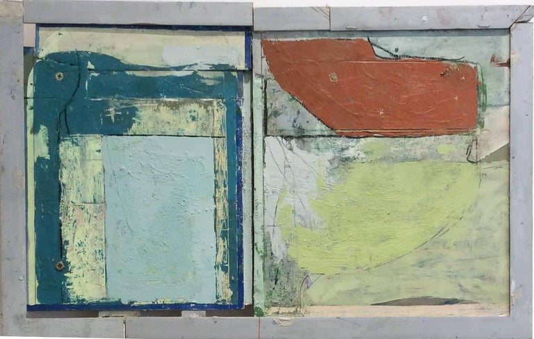 James O Shea Industrial Nude 2 Contemporary Diptych In