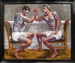 Untitled (Two Youths Arm Wrestling)