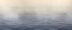 Horizon Fields I (Minimal Abstracted Ocean View with Rising Fog)