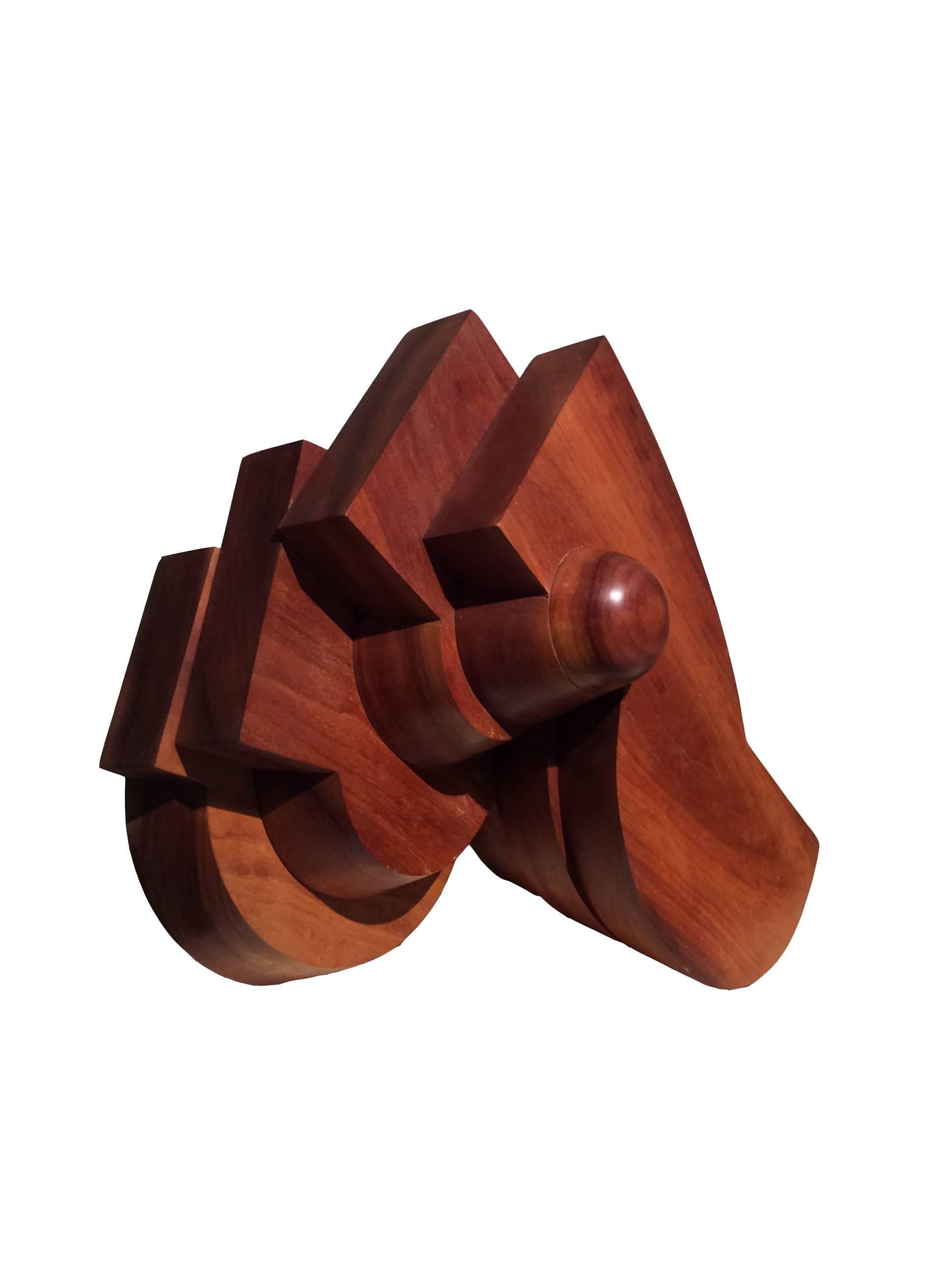 small wood sculpture