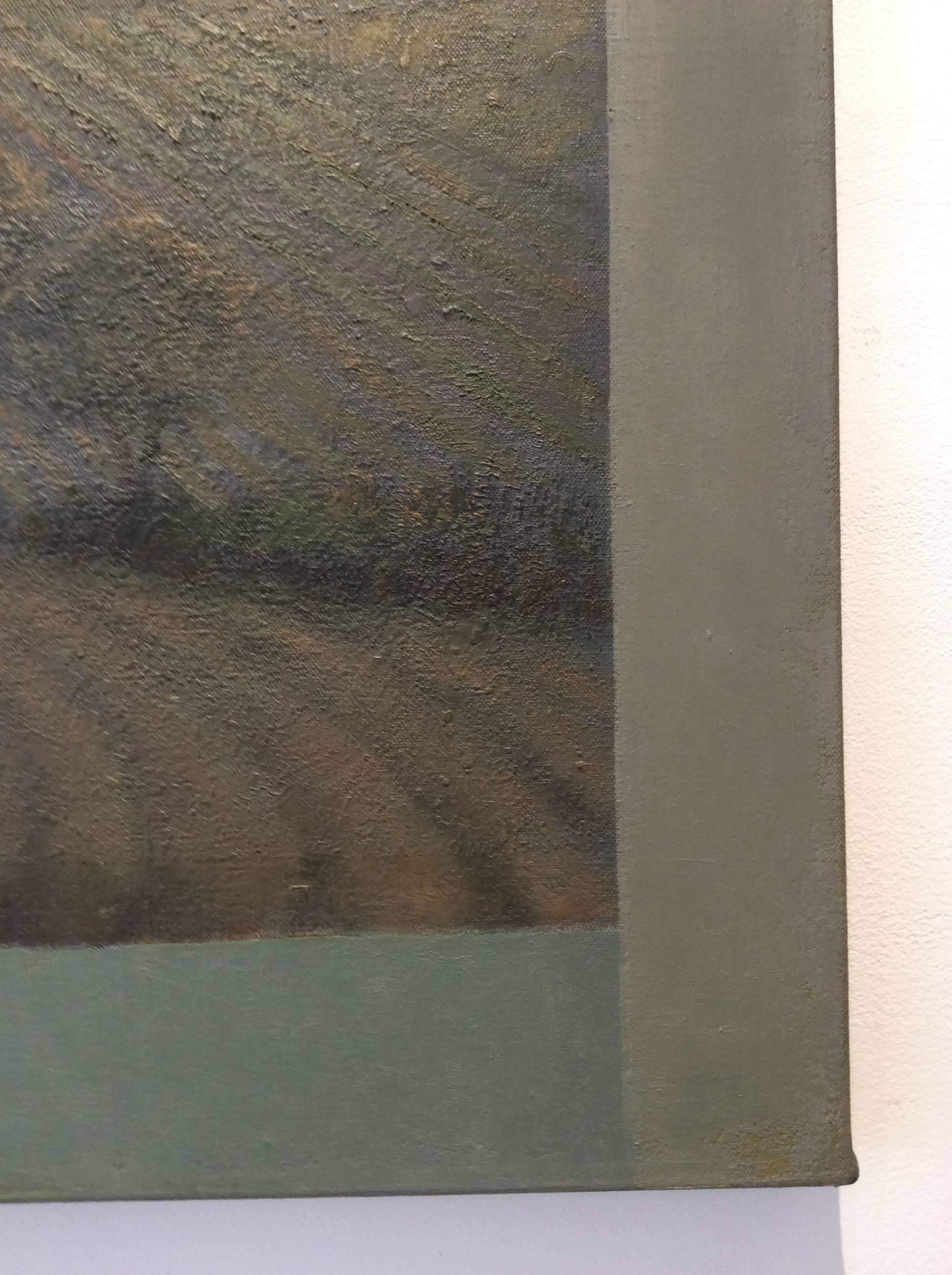 Öffnung Nr. 54 (Modernes Hudson River Valley Öl-Landschaftsgemälde auf Leinwand) (Zeitgenössisch), Painting, von Leigh Palmer