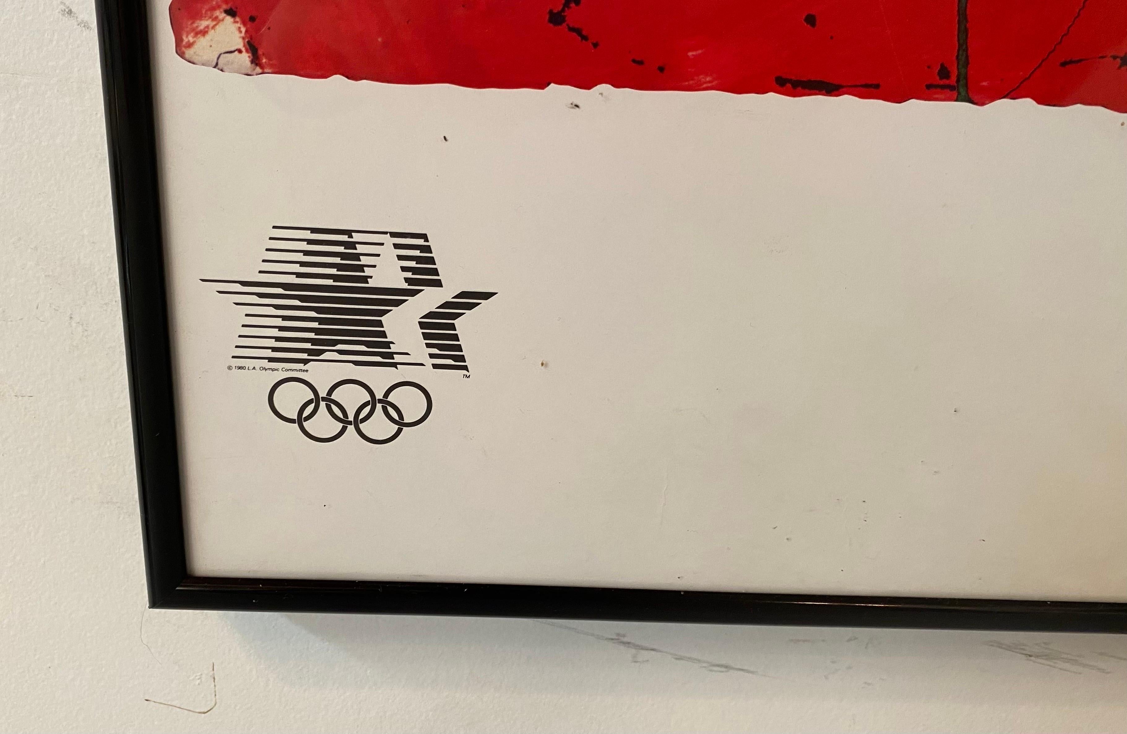  Affiche olympique de Los Angeles 1984, Sam Francis Abstract Expression   en vente 4