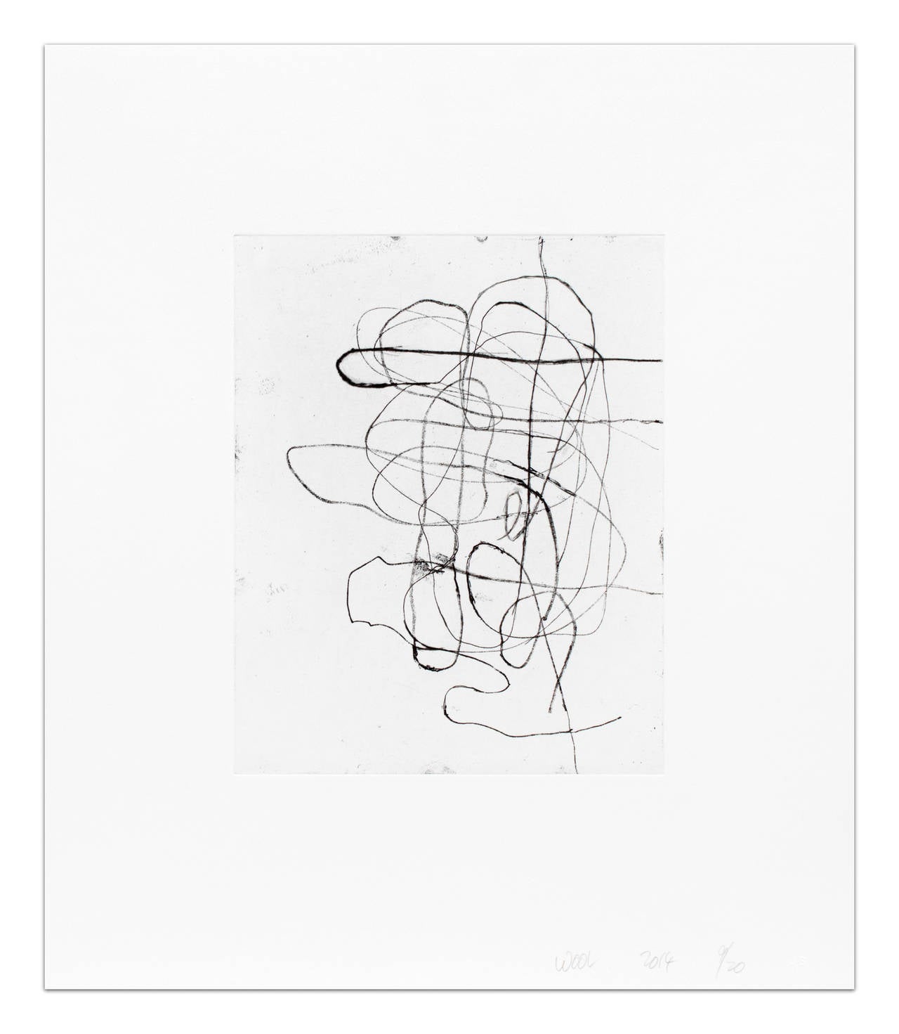 Untitled - Print by Christopher Wool