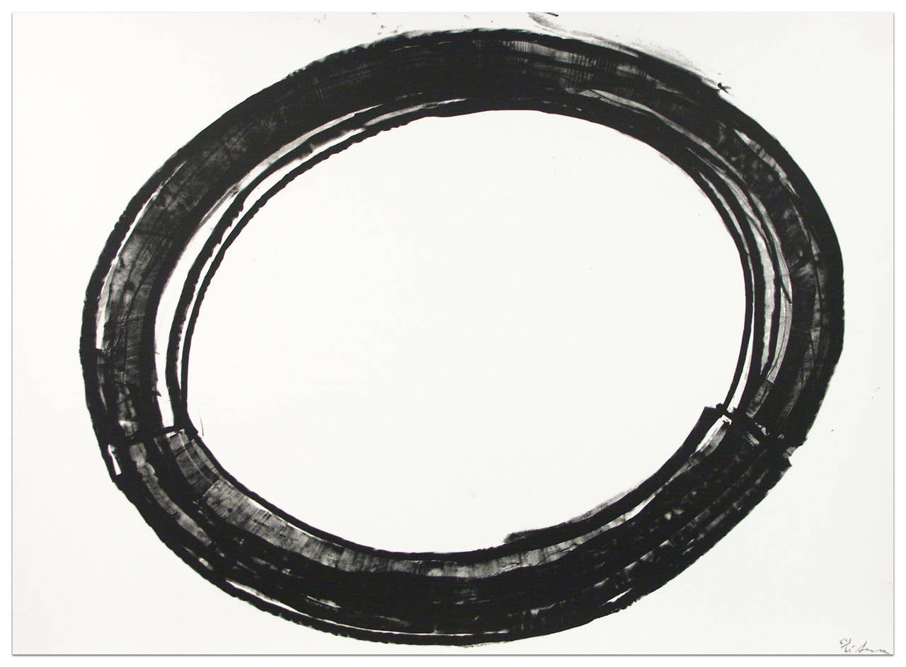Richard Serra Abstract Print - Double Ring II