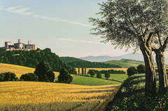 Italian Landscape with Olive Trees 10